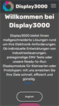 Mobile Screenshot of display3000.com