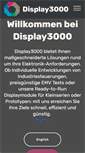 Mobile Screenshot of display3000.de